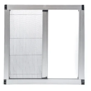 Silver Anodizied Retractable Aluminium Mesh